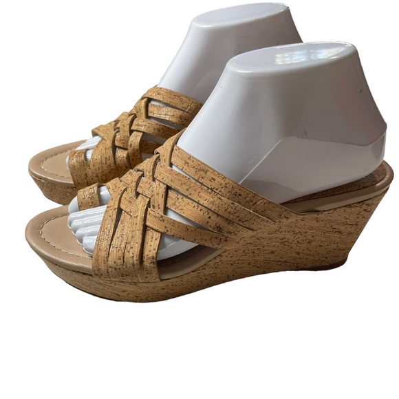 Donald J Pliner strappy brown sandals sz 8.5M - Picture 11 of 16